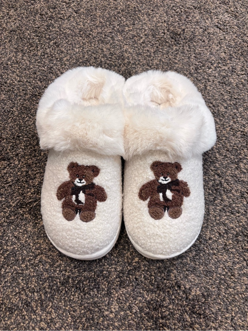 American Eagle Teddy Bear Slippers
